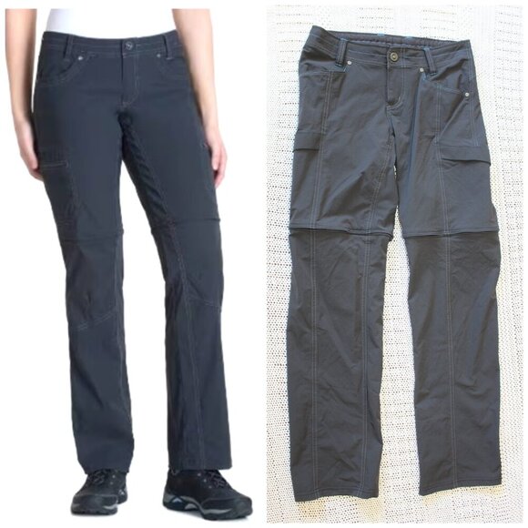 Kuhl Women’s Kliffside Softshell Convertible Cargo Pants Size 4 Reg Outdoor - Picture 1 of 10
